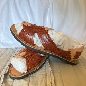 Mexican sandals aka huaraches. 100% leather.